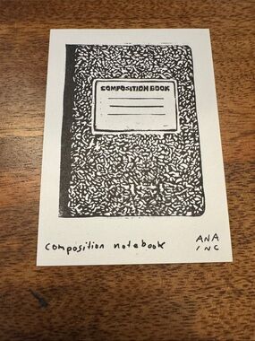 Inciardi - Composition Notebook - Mini Print